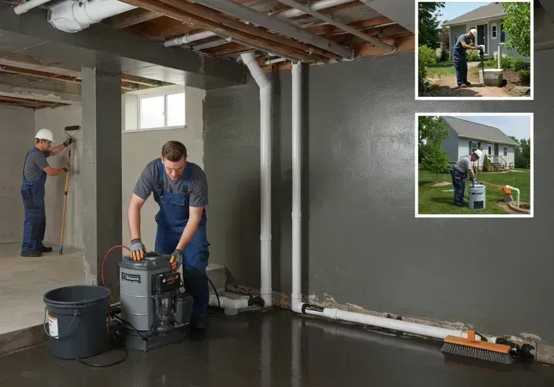 Basement Waterproofing and Flood Prevention process in Marcus, IA